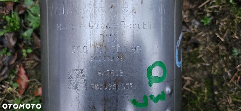 Audi Q3 83A 2.0 TDI Kompletny układ wydechowy Tłumik Wydech 5Q0131701BG 5QF253611AA - 3