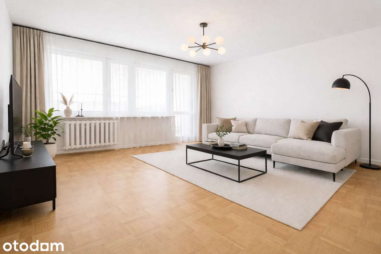 2 pokoje + osobno kuchnia, duzy balkon, 2 pietro