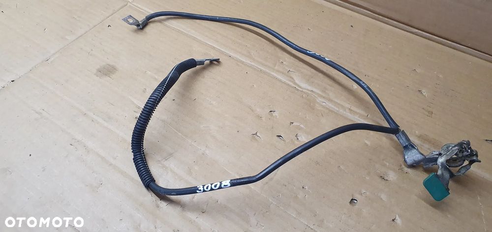 Wiązka instalacja akumulatora klema minusowa Peugeot 3008 - 5