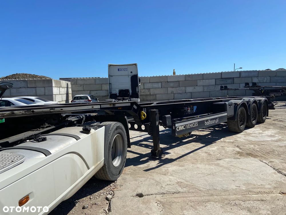 CIMC SX03 naczepa podkontenerowa 40", 45" - 2019r. - 4