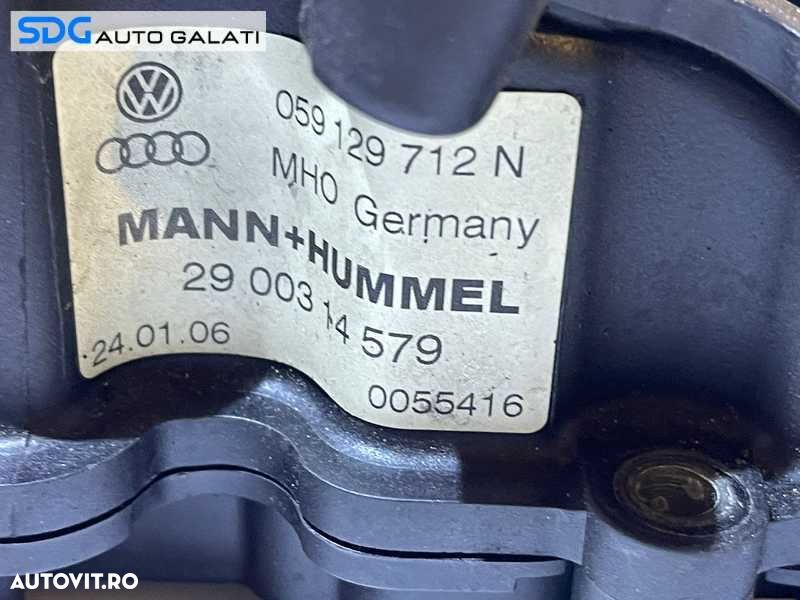 Galerie Admisie Dreapta cu Clapete Audi A4 B7 3.0 TDI BKN ASB 2005 - 2008 Cod 059129712N [B0002] - 6