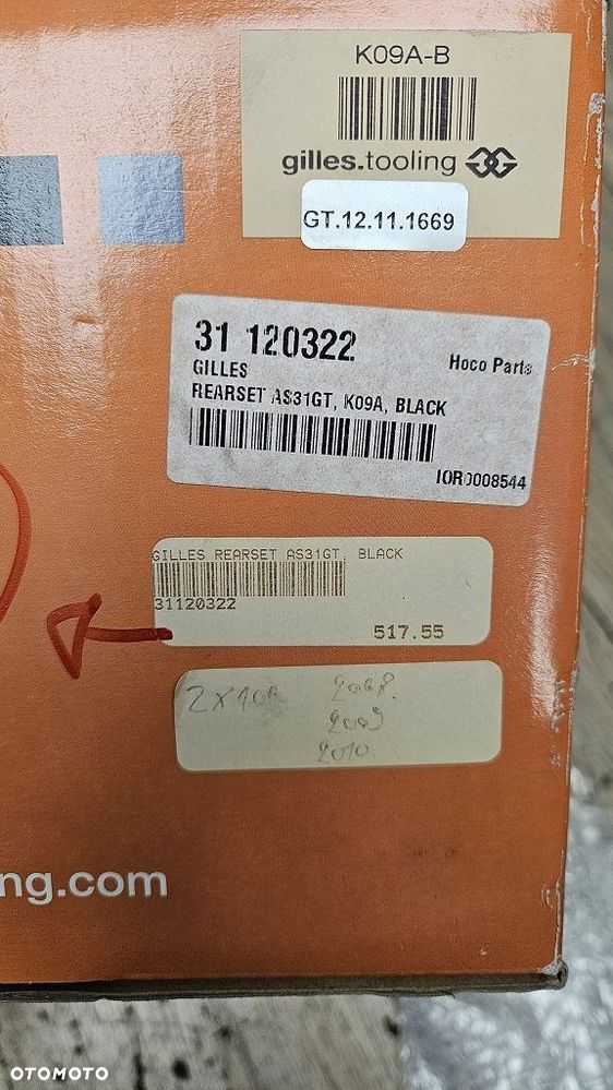 Regulowany zestaw podnóżków AS31GT Gilles Tooling Kawasaki Ninja ZX-10R - 15