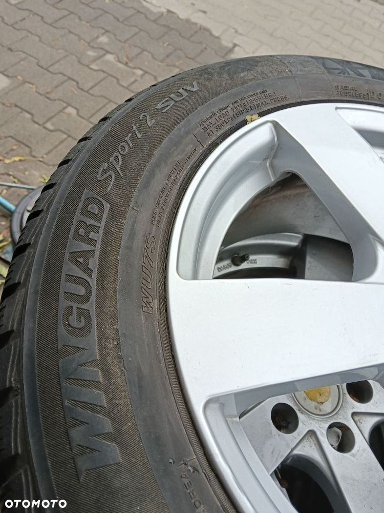 Koła aluminiowe zimowe Nissan renault 5x114 et48 7x17 215/60/17