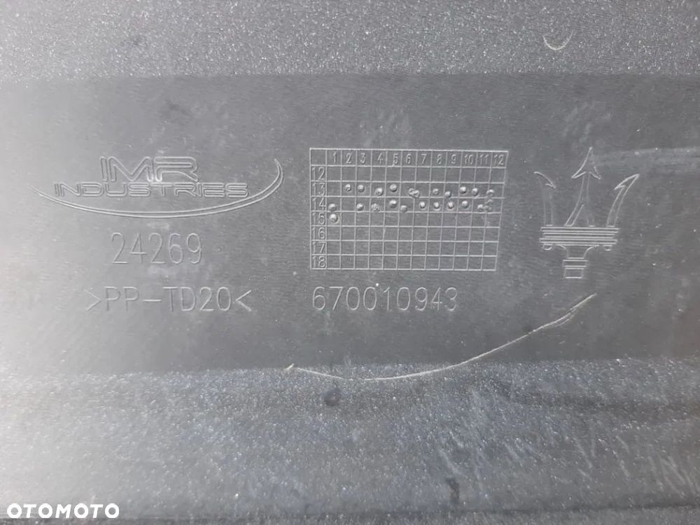 MASERATI GHIBLI 13-17 ZDERZAK TYŁ TYLNY ORYG. Nr 670010943 WYSYŁKA 24H - 12