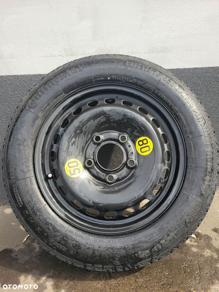 koło dojazdowe BMW 125/90R15 - 1