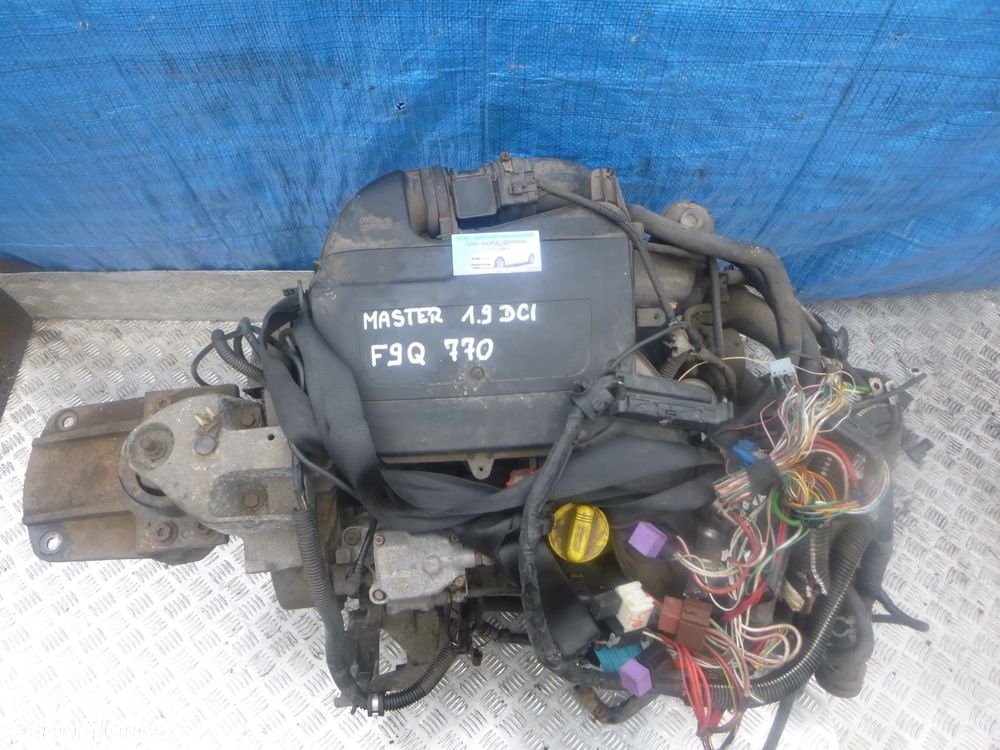 SILNIK RENAULT MASTER II  1,9 DTI  F9Q770  -30 DNI GWARANCJI ROZRUCHOWEJ ! - 1