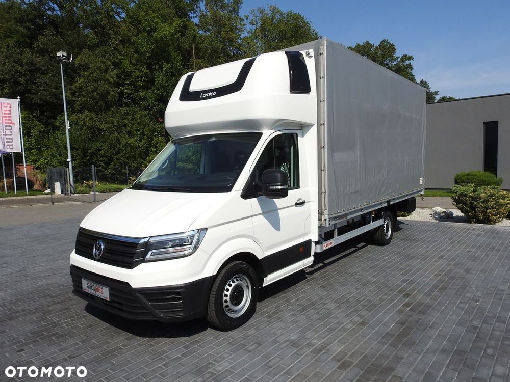 Volkswagen CRAFTER PLANDEKA 10 PALET WEBASTO TEMPOMAT KLIMATYZACJA LEDY  180KM - 7