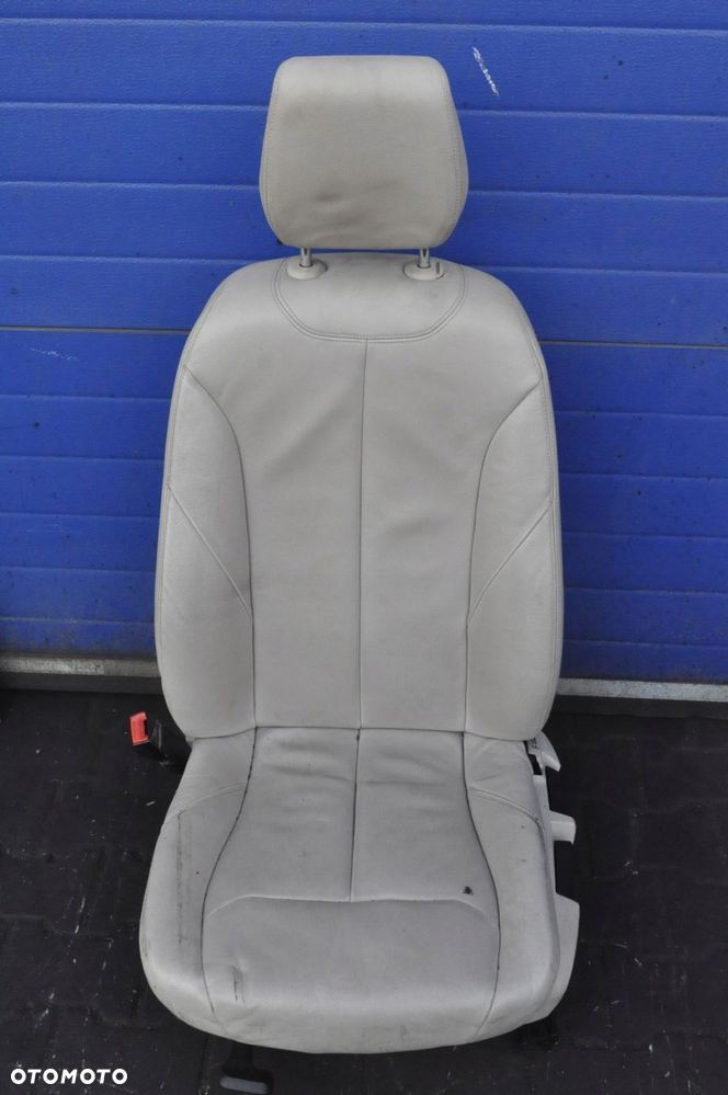 BMW 1 F20 PRZEKŁADKA WNĘTRZA FOTELE BIAŁA SKÓRA KANAPA - 6