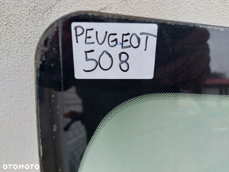 peugeot 508 i 1 szyba czołowa przednia gps 2011 r - 2