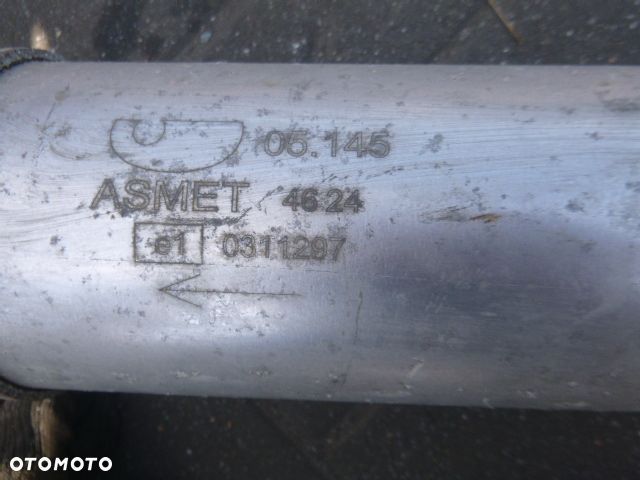 TŁUMIK ŚRODKOWY + TŁUMIK KOŃCOWY OPEL CORSA C 1.0 3D - 7