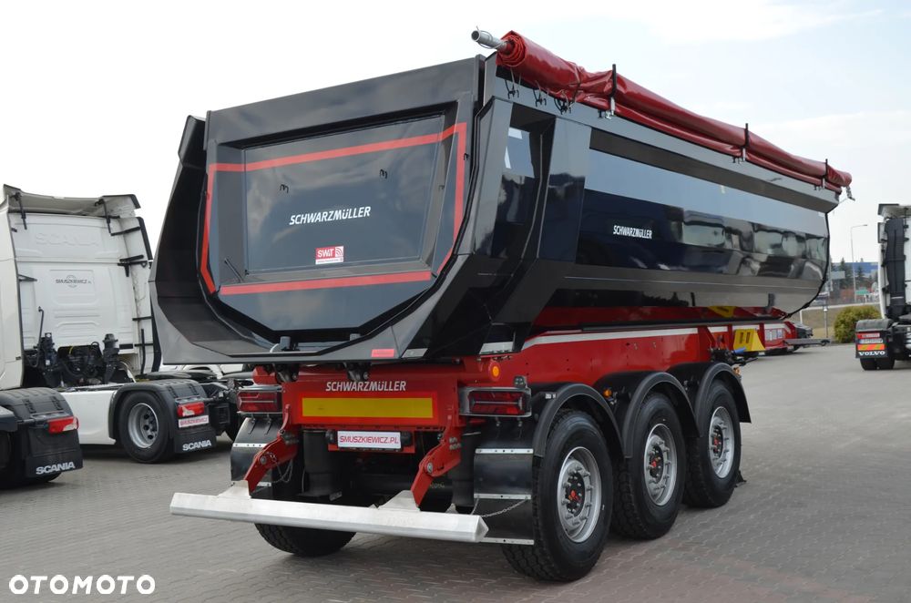 Schwarzmuller NOWA WYWROTKA 27 m3 / HARDOX / SAF / OŚ POD. / HYVA / LED / 2056 - 4