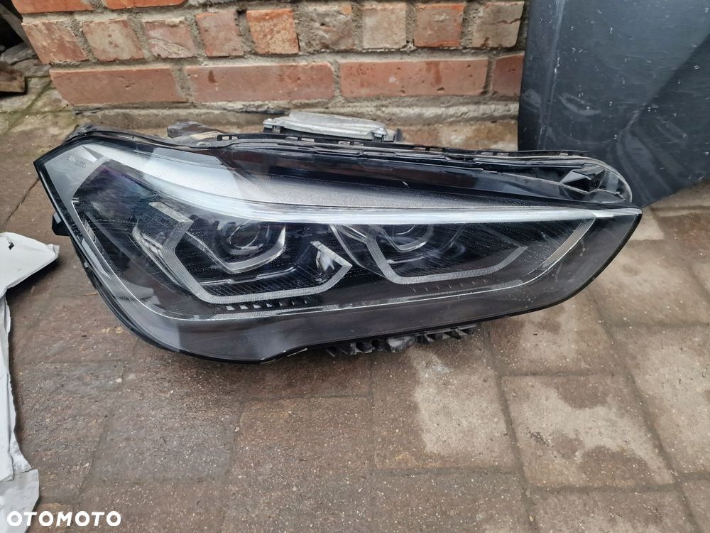 zderzak maska lampa pas przedni bmw x1 f48 2020 rok lift - 13