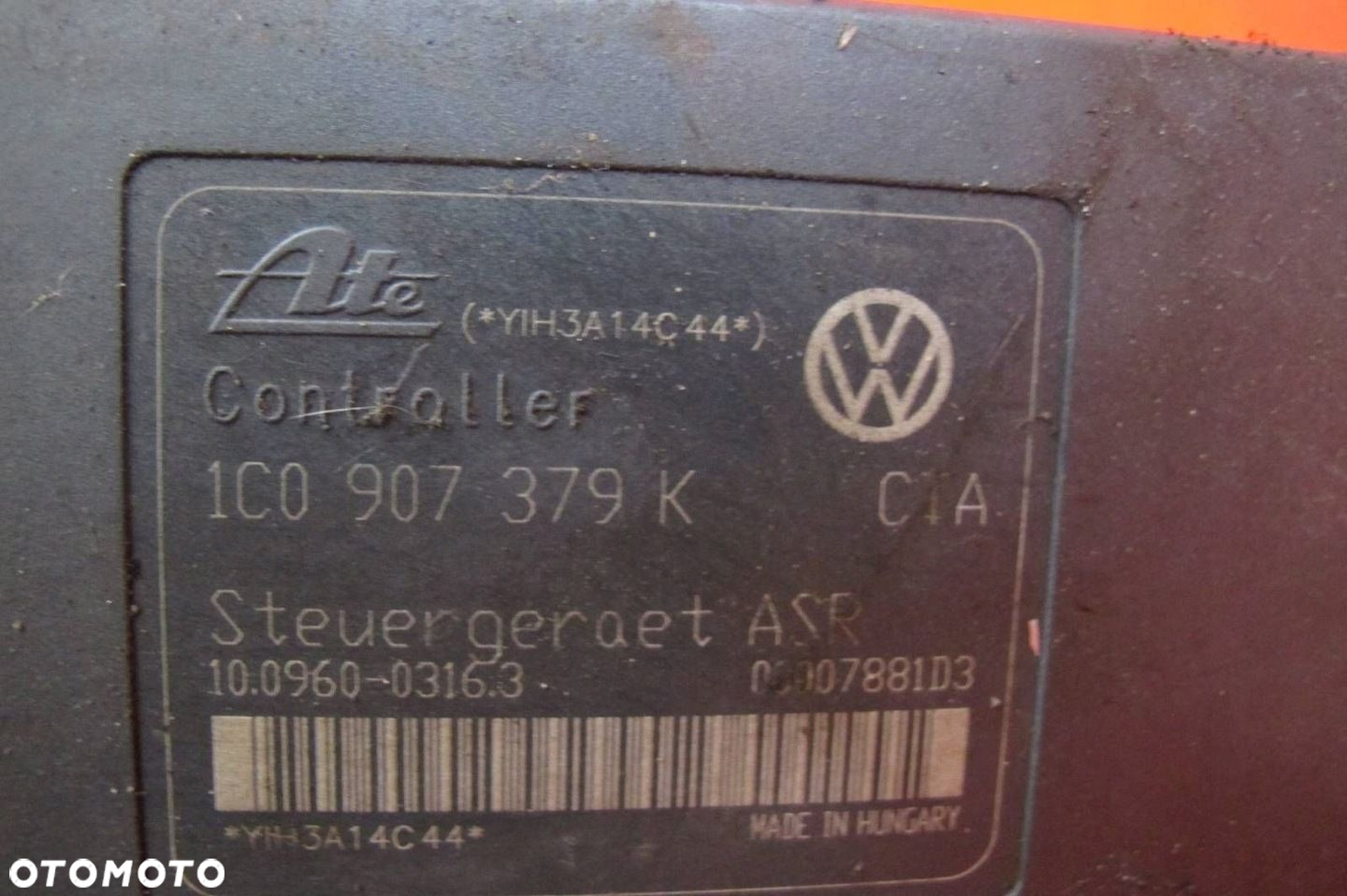 SKODA OCTAVIA I 1U VW GOLF IV SEAT AUDI A3 POMPA ABS 1J0614417D 1C0907379K - 4