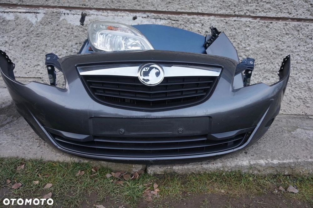 ZDERZAK MASKA LAMPA KOMPLETNY PRZÓD OPEL MERIVA B - 2