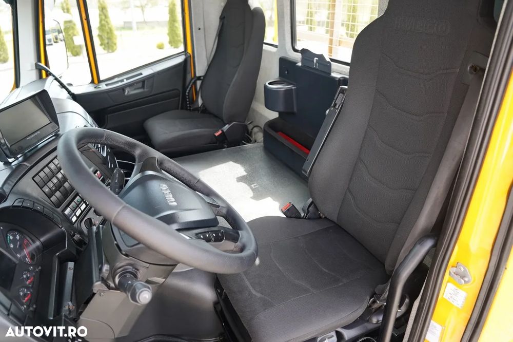DAF STRALIS 420 / 8X4 / AUTOTURISM CAMION / PLATFORMĂ 10 M / ROTIERE HIDRAULICE / 2 AXE DE RIDICARE ȘI DIRECȚIE / COMPLET AIRMATIC / CAMERĂ / - 28