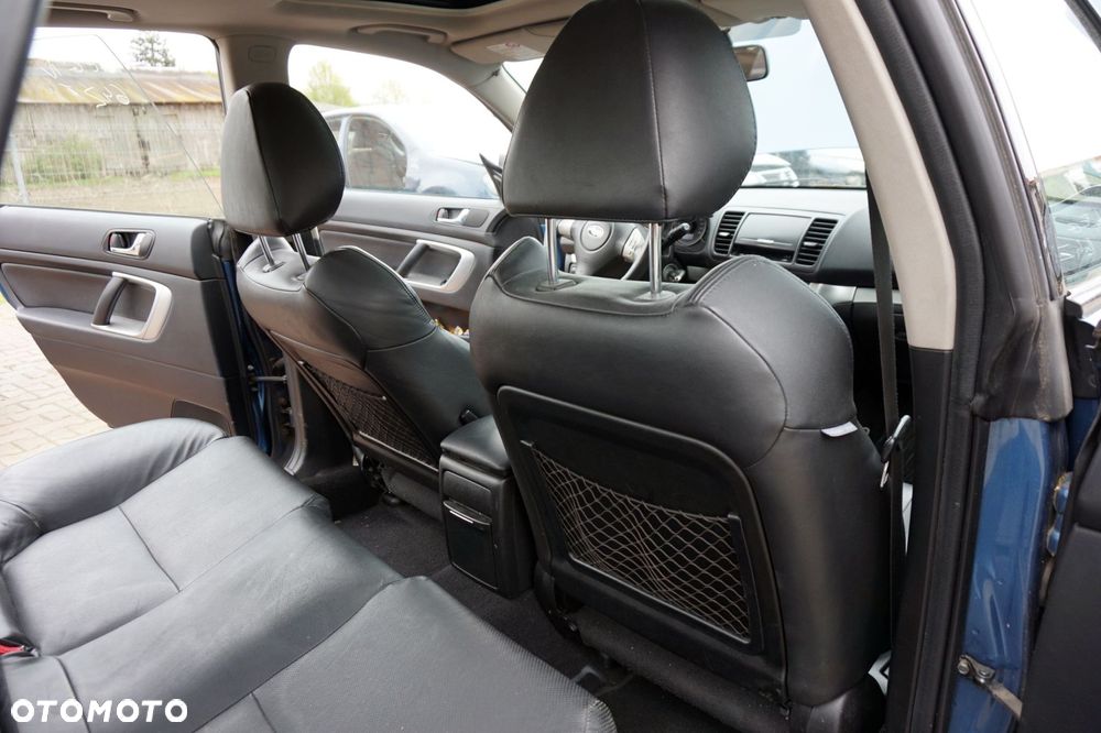 FOTELE FOTEL PRZEDNI LEWY PRAWY KANAPA WNĘTRZE LEGACY IV BL LIFT SEDAN CZARNA SKÓRA PAMIĘĆ GRZANE SUBARU 2006-2009 - 15