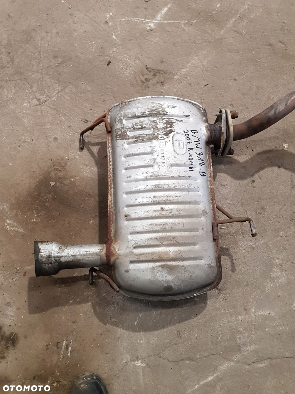 TŁUMIK WYDECH KOMPLETNY BMW E91 EUROPA 7534135 - 6