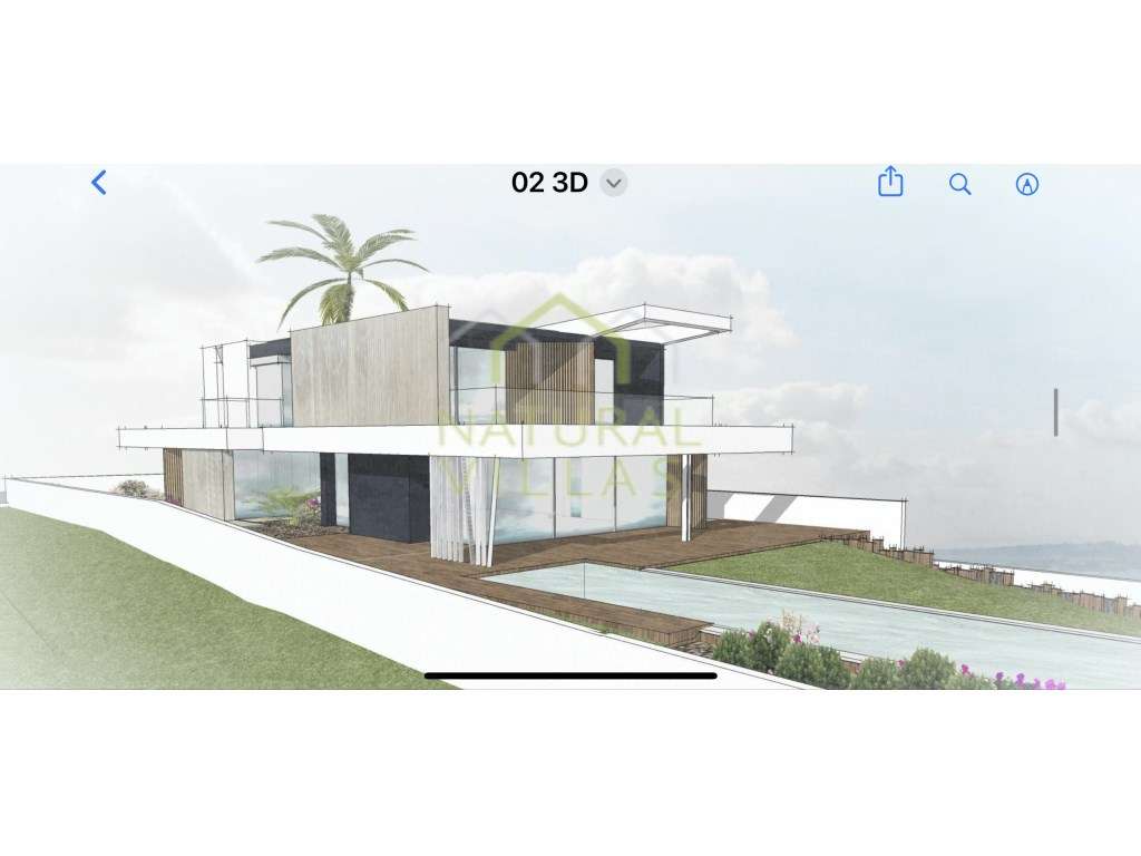 Moradia Isolada T4 com Vista Mar em Construção na Galé, Albufeira, ... - Grande imagem: 4/16