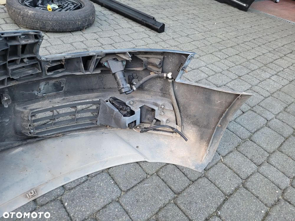 AUDI A6 C6 LIFT ZDERZAK PRZEDNI PRZÓD PDC CZUJNIKI SPRYSKI XENON  LX5Y - 6
