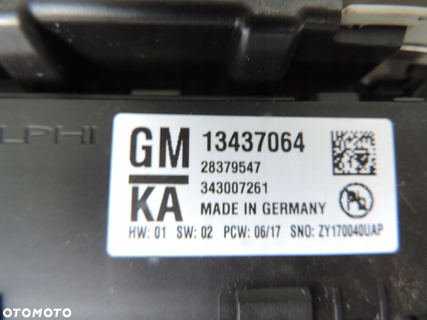 OŚWIETLENIE WNĘTRZA PODSUFITKI OPEL INSIGNIA B 13437064 - 9