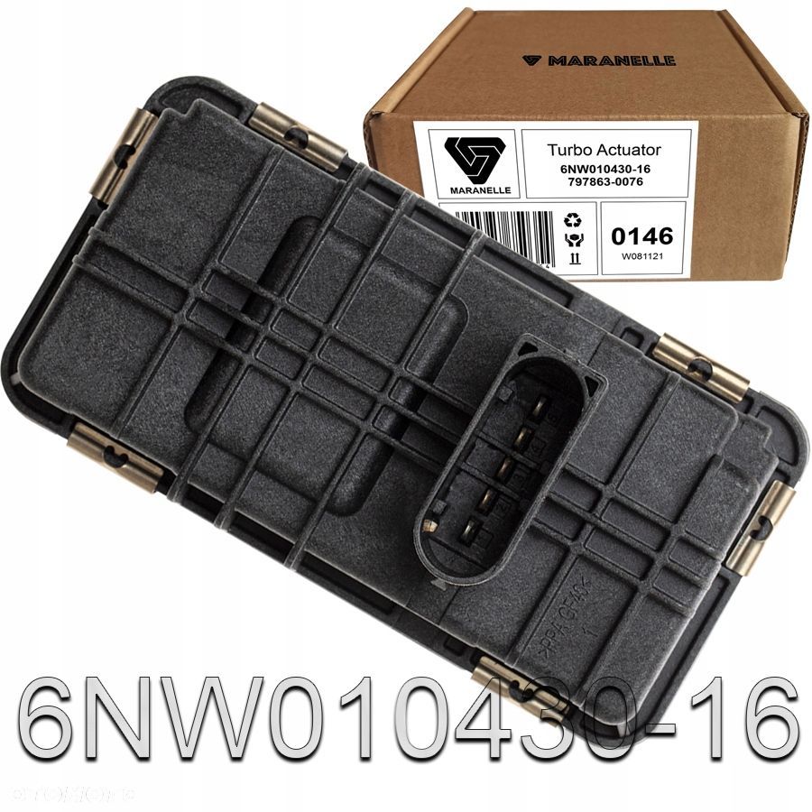 Nastawnik sterownik 6NW010430-16, 797863-0076 turbiny OPEL Antara Cascada Insignia Zefira - 2.0 CDTi - 3