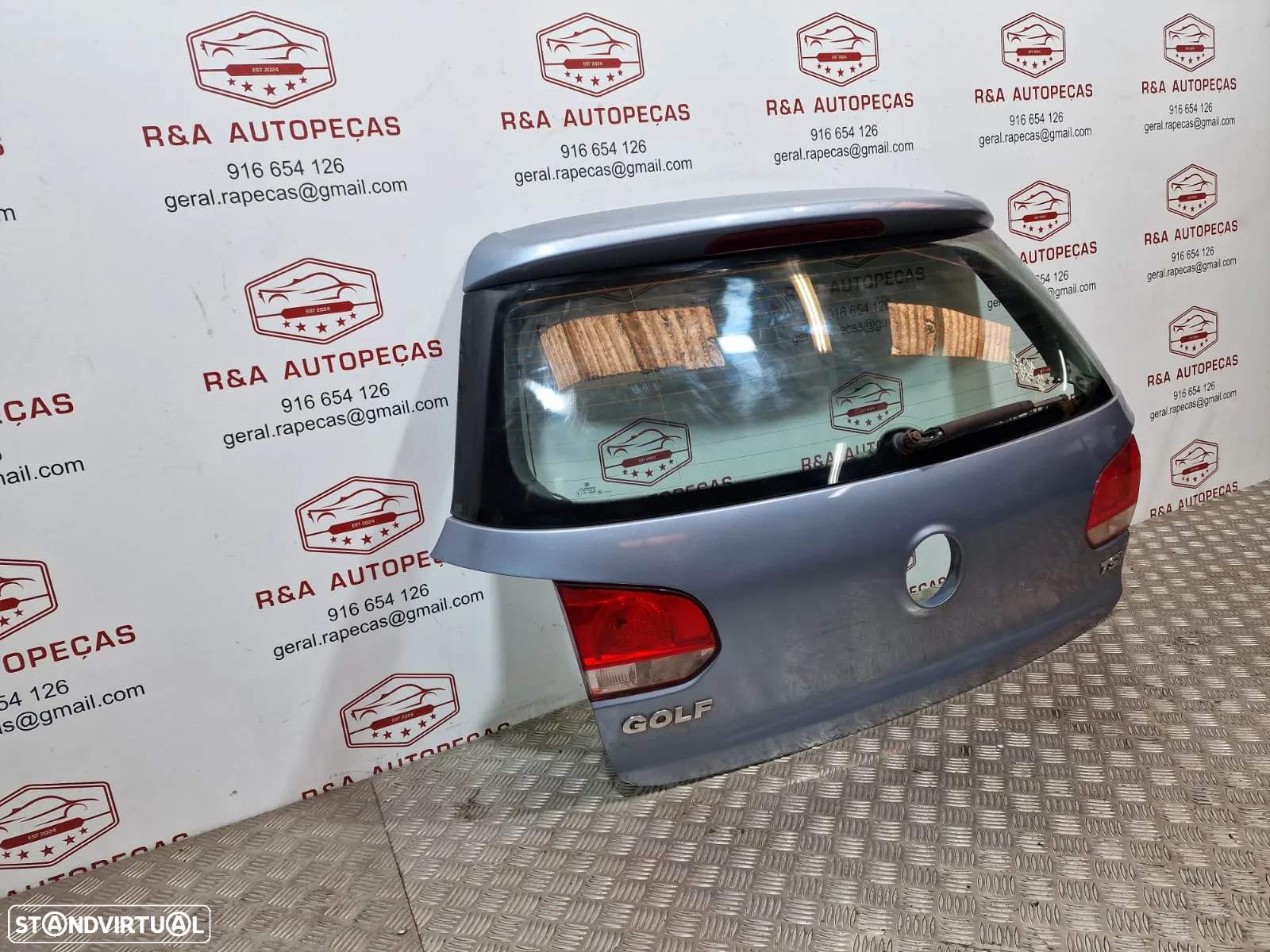 Tampa da Mala VW Golf 6 VI  portas Original - 5