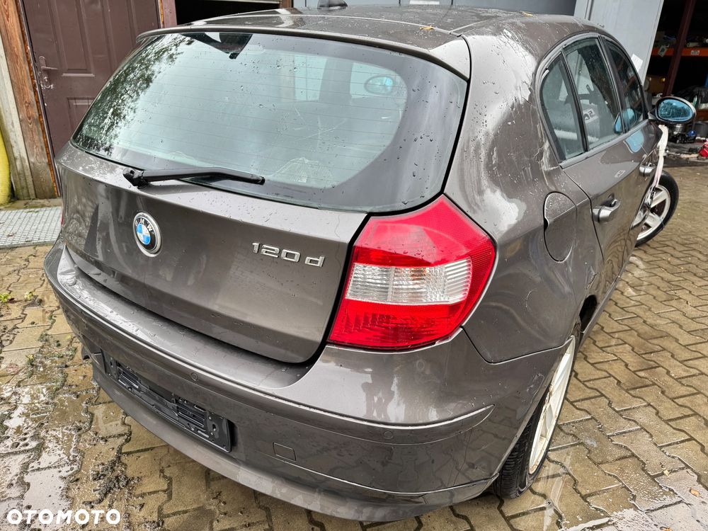 BMW e87 120d 1 klapa zderzak tył błotnik ćwiartka - 1