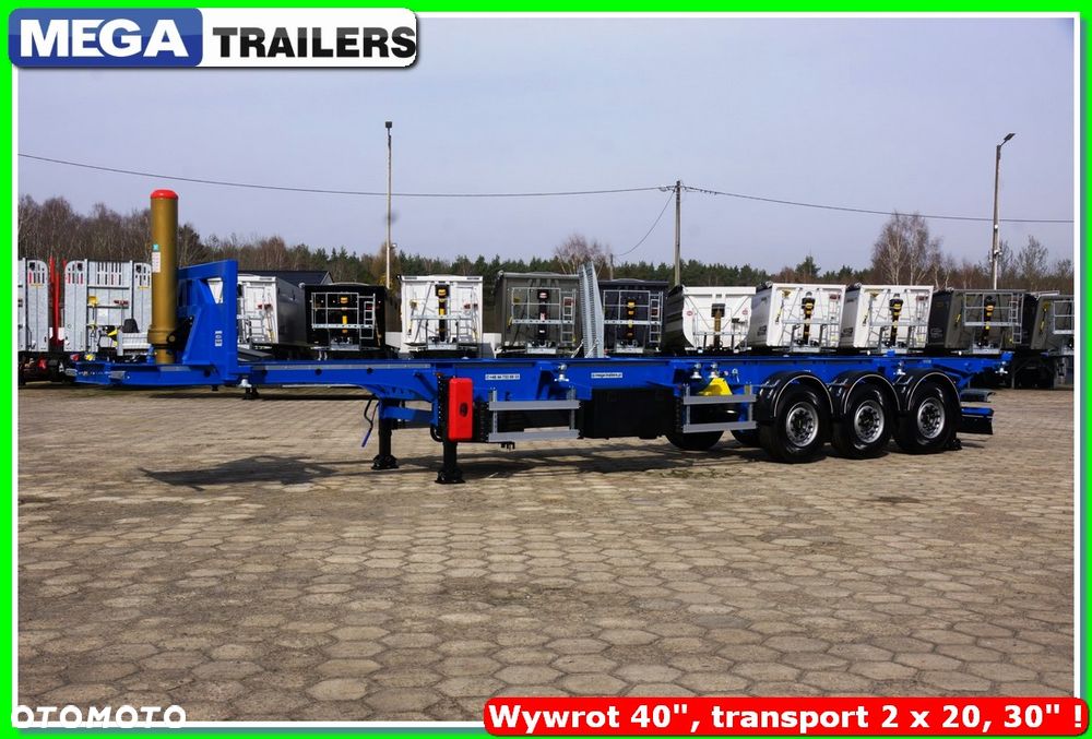 Mega 65 m³ wywrotka na kontener 40 Ft / do 44,0 T DMC zestawu !!! - 31