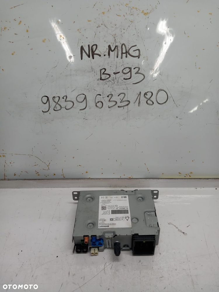 RADIO NAWIGACJA PEUGEOT CITROEN 9839633180 - 1