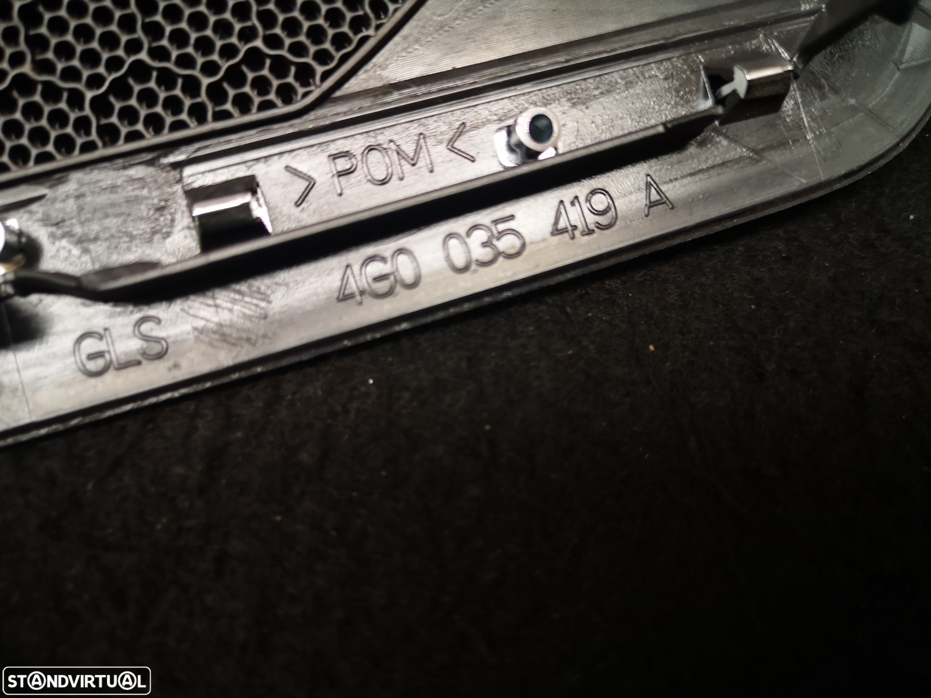 Tampa  coluna de som da porta frente esquerda BOSE originais AUDI A6 C7 4G 2011-2017 (2X NO ESTOQUE) - 5
