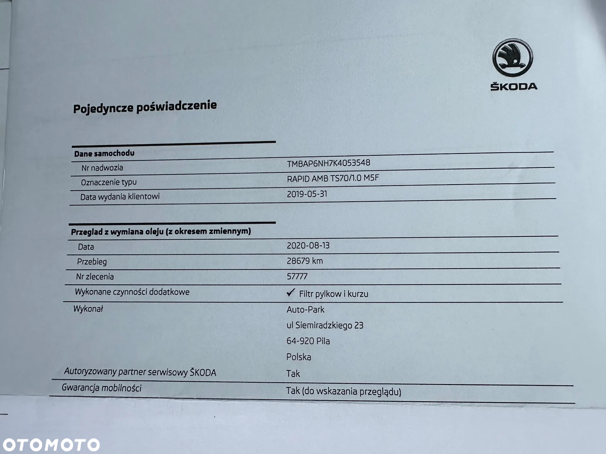 Skoda RAPID 1.0 TSI Ambition - 30