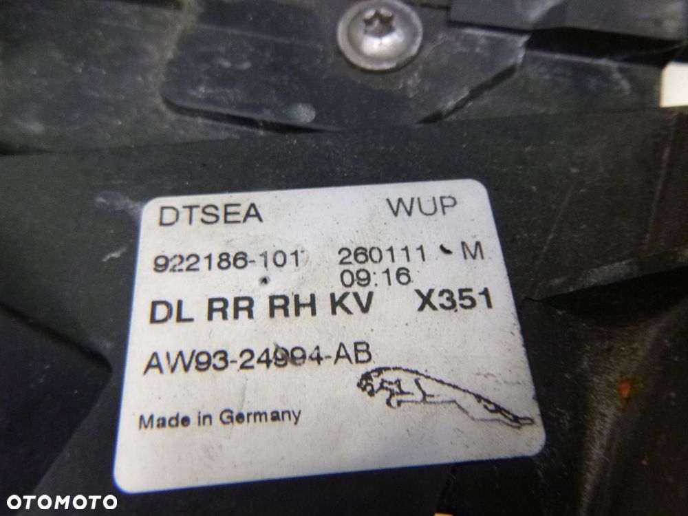 JAGUAR XJ X351 LONG ZAMEK DRZWI CENTRALKA TYŁ OEM - 6