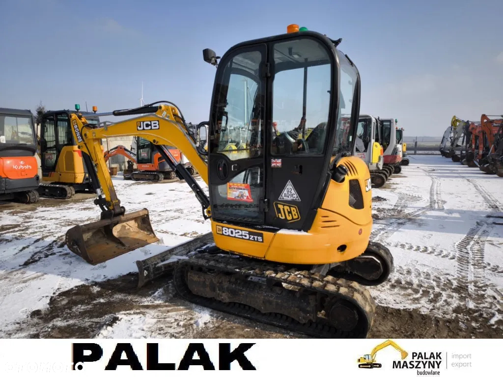 JCB Mini koparka JCB 8025 ZTS ,  2017rok  / JCB 8026 - 8