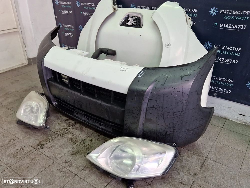 Frente completa usada PEUGEOT BIPPER capot parachoques oticas guarda lamas radiador - 2