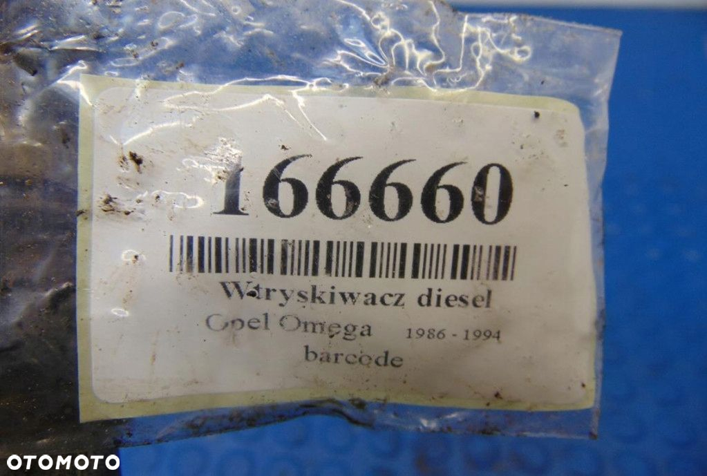 OPEL OMEGA B 3.0D WTRYSKIWACZ DIESEL BOSCH 0445110049 - 5