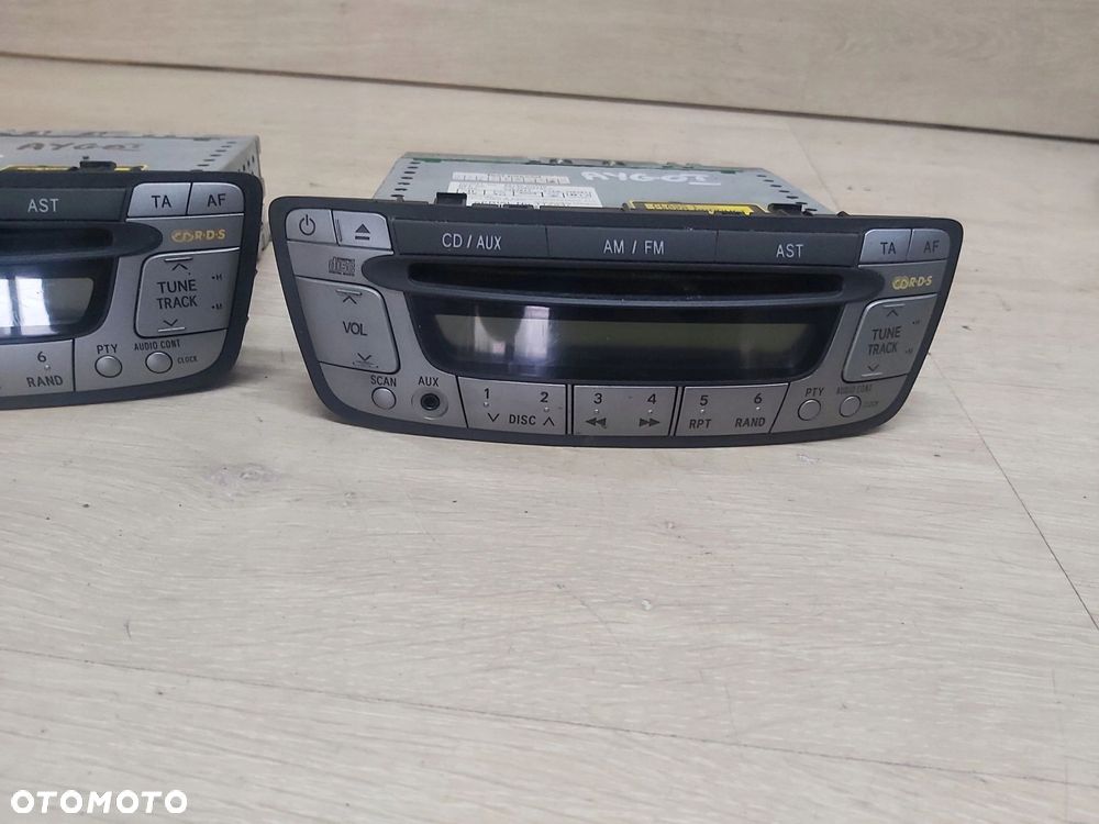 Toyota AYGO I Citroen C1Peugeot 107 Radio CD oryginał 86120-0H010 - 3
