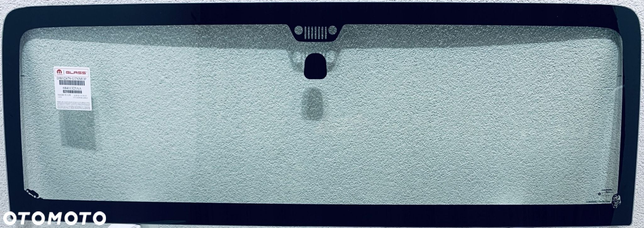 Szyba czołowa przednia JEEP WRANGLER JK 2007-2018 MOPAR+LOGO - 1