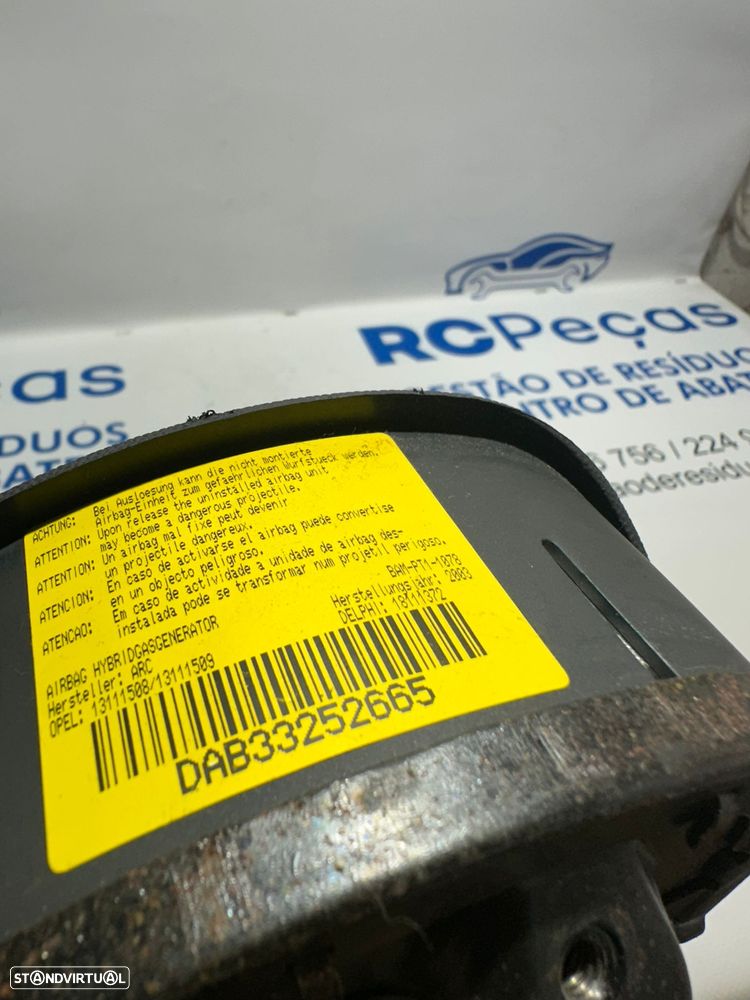 .Airbag Volante Condutor GM Opel Corsa Combo 13111508 2000 - 2011 - 7