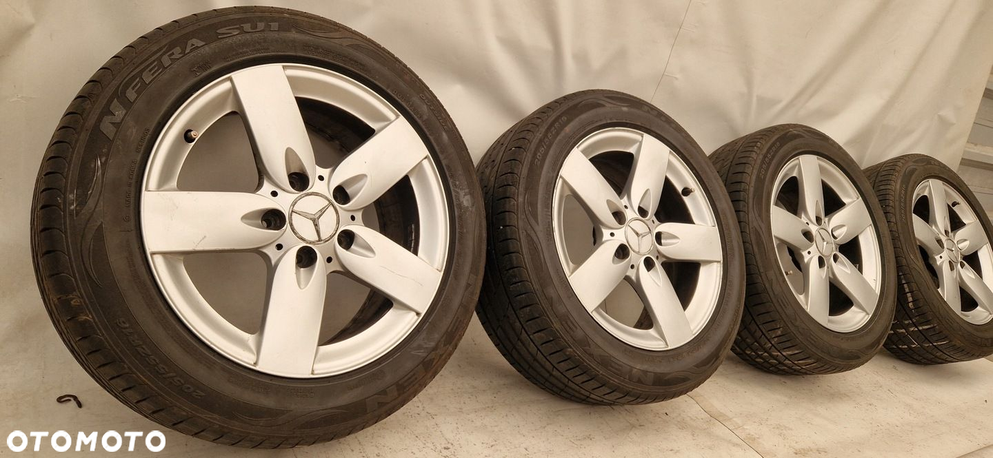 FELGI 16 KOŁA MERCEDES 7x16 ET34 5x112 205/55 R16 - 3