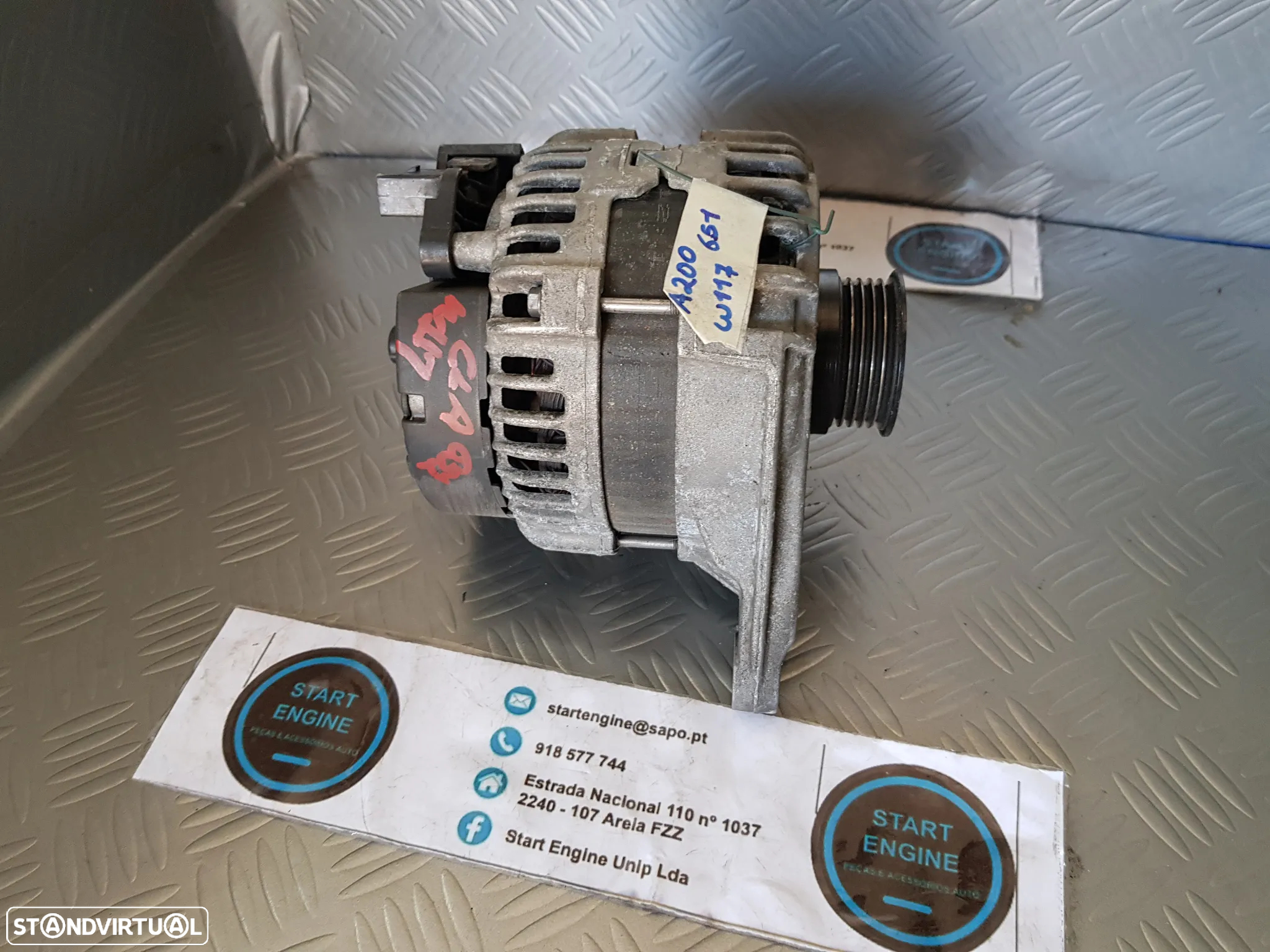 Alternador Mercedes Vários modelos W203 W204 W205 W212 W207 W176 W117 W177 CDI W211 - 9