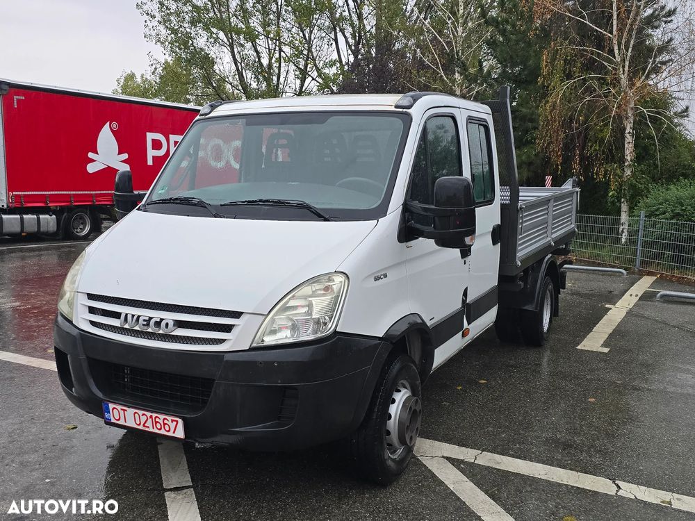 Iveco Daily 65C18 Basculanta 3 parti 3.2m Obloane 50, 7 locuri - 23