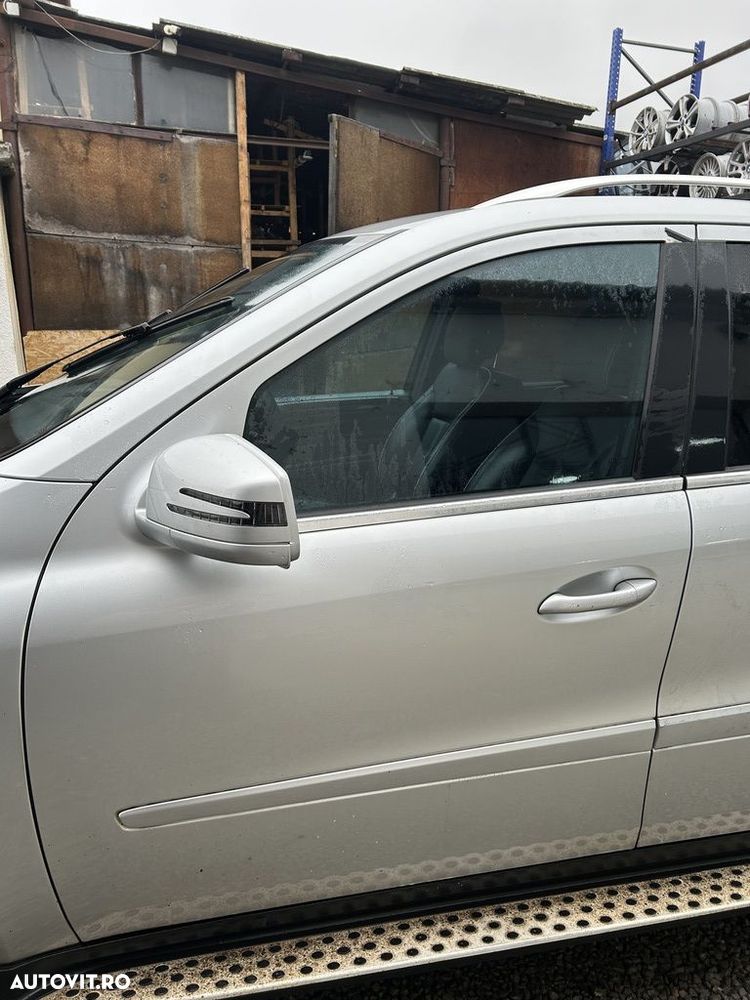 Usa Stanga Fata Mercedes ML W164 Facelift 2008 - 2011 SUV 4 Usi SILVER (1425) - 1
