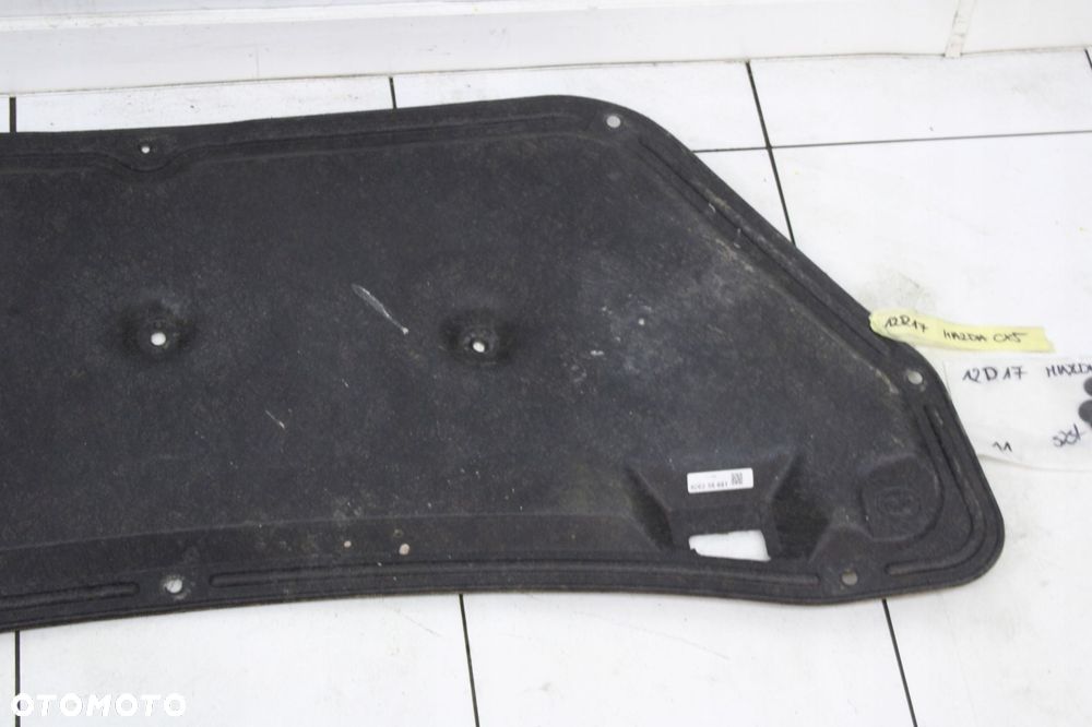 MAZDA CX5 CX-5 12R- WYGŁUSZENIE WYCISZENIE PODBITKA MASKI - 3