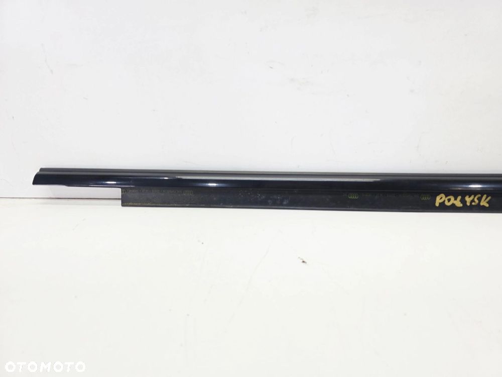 LISTWA ZGARNIAJĄCA SZYBĘ DRZWI LEWY TYŁ AUDI A6 C7 4G0863763K T94 - 3