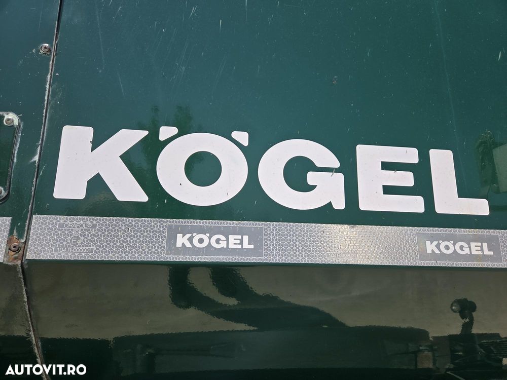 Kögel 28mc, 2019, axe SAF, axa liftabila, frane disc, rulata in GERMANIA, scena vizitare, prelata, janta aluminiu doar 6,6t, picioare sprijin, cilindry Hyva, posibilitate leasing 3 ani, anv 70% bune-PROMOTIE 19.900 EUR+Tva - 27
