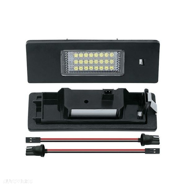 Lampi numar dedicate full led leduri leduri pentru Bmw E63 E64 E89 F20 F12 F13