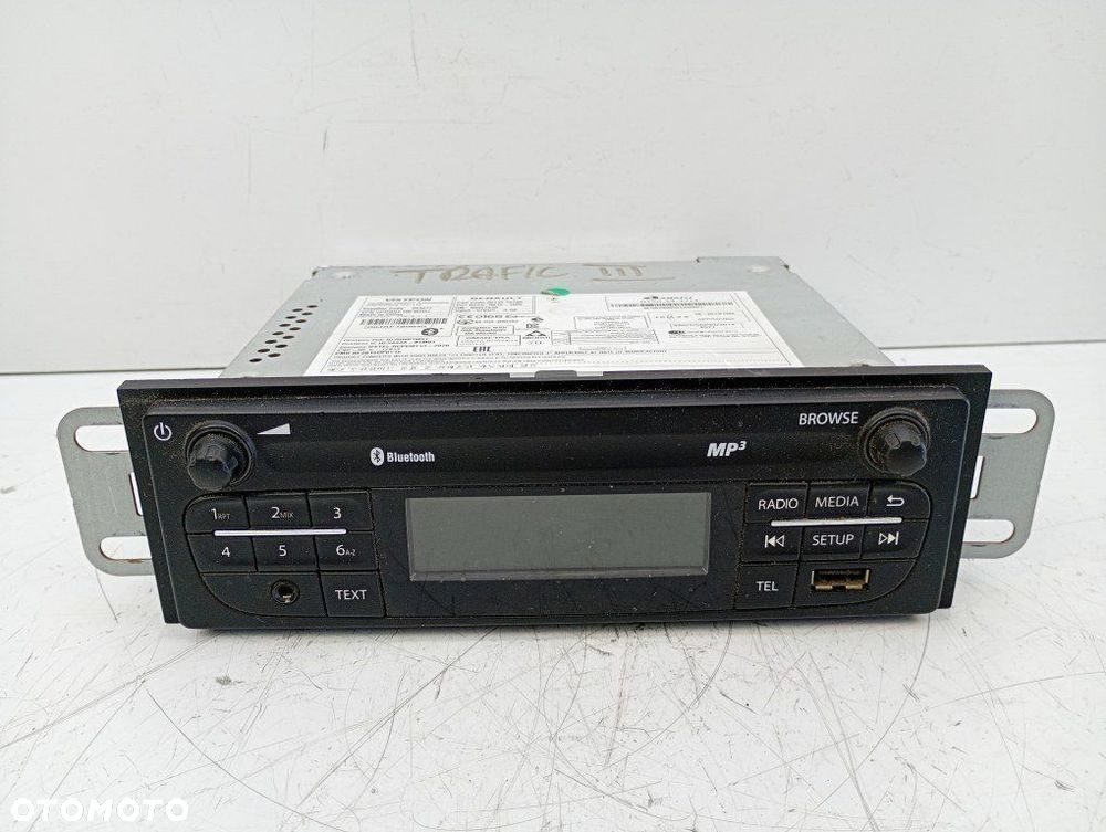 radio browse bluetooth mp3 usb 281157478R renault trafic III opel viva - 1