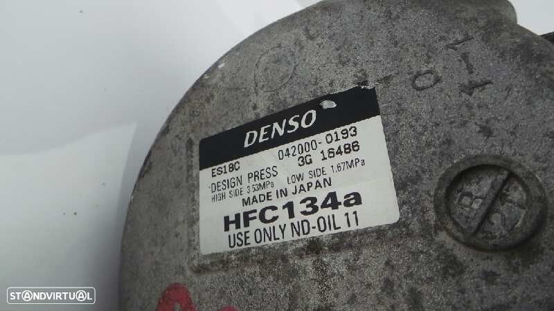 COMPRESSOR AR CONDICIONADO TOYOTA PRIUS FASTBACK 2003 -0420000193 - 4