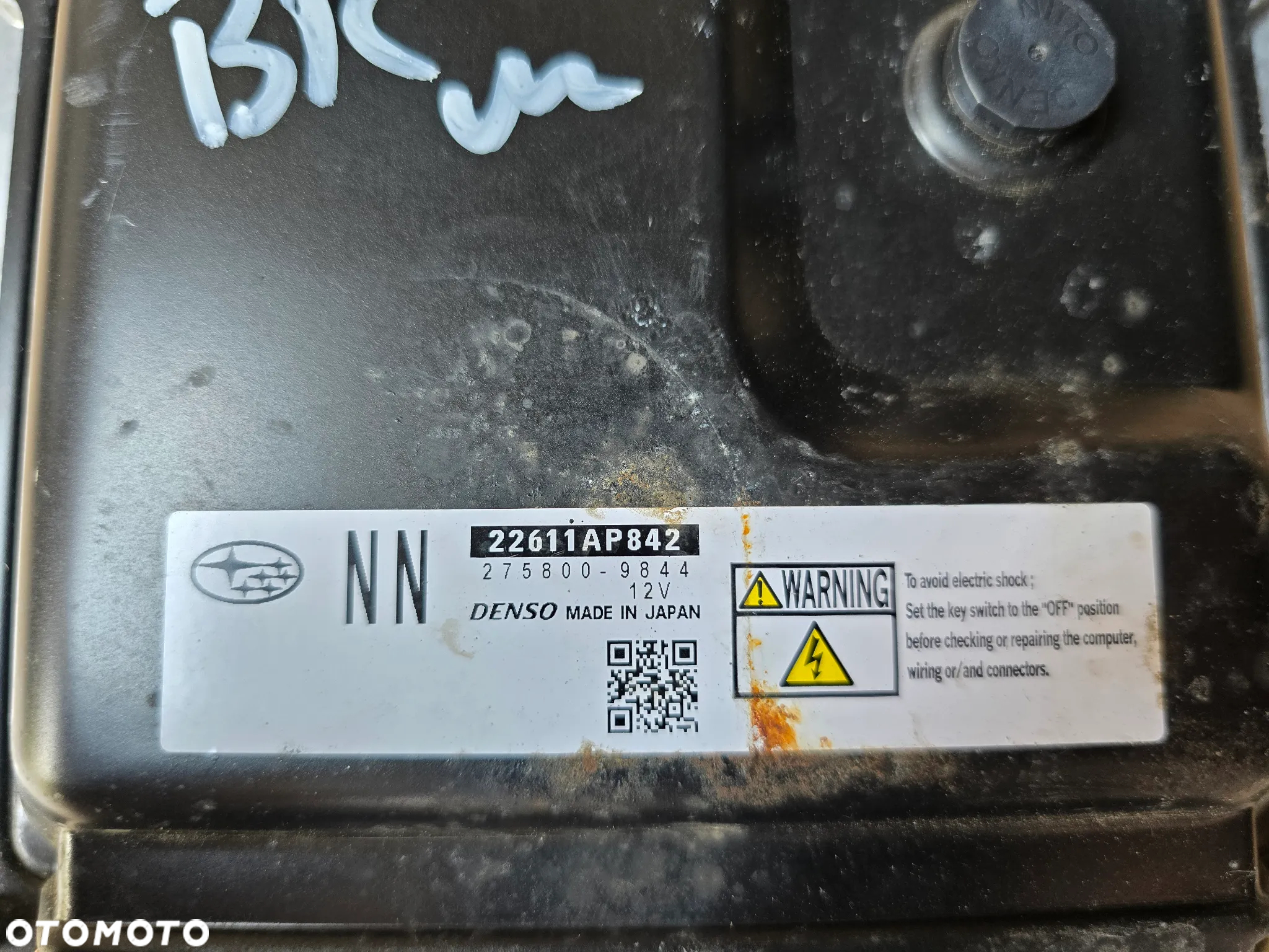 Subaru Outback IV BR zestaw startowy licznik kluczyki komputer silnika moduły skrzynka blokada kierownicy diesel - 4