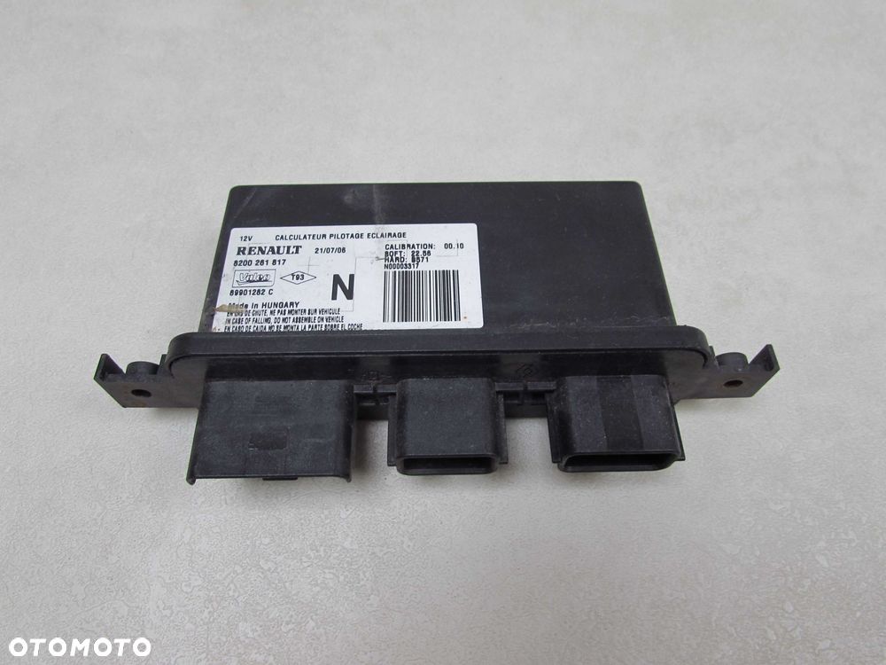 RENAULT CLIO III MODUS MODUL STEROWNIK SWIATEL 8200261817 - 1